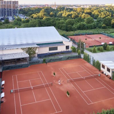 Rekonstrueeritud kõvakattega väljakud Tondiraba Tennisekeskuses