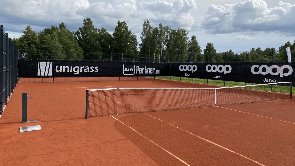 New hybrid clay courts constructed by Unigrass in Paide (Estonia) New hybrid clay courts constructed by Unigrass in Paide (Estonia)